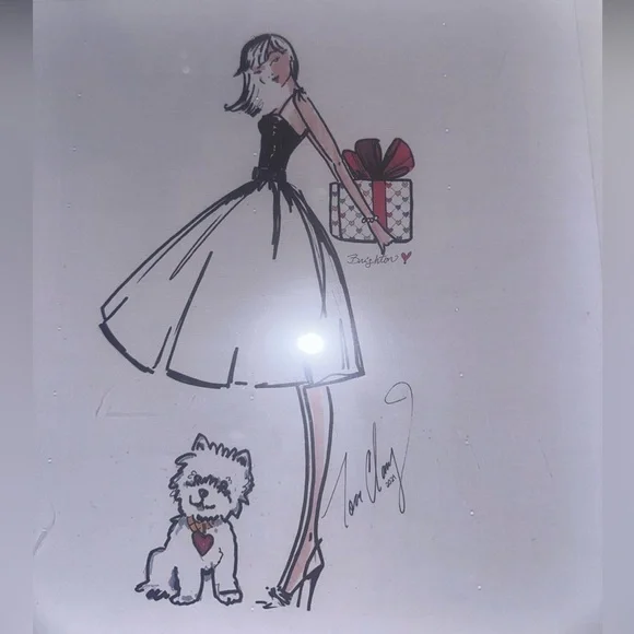 Brighton Tom Clancy Framed Art Print - Love & Joy NWT - Picture 2 of 6